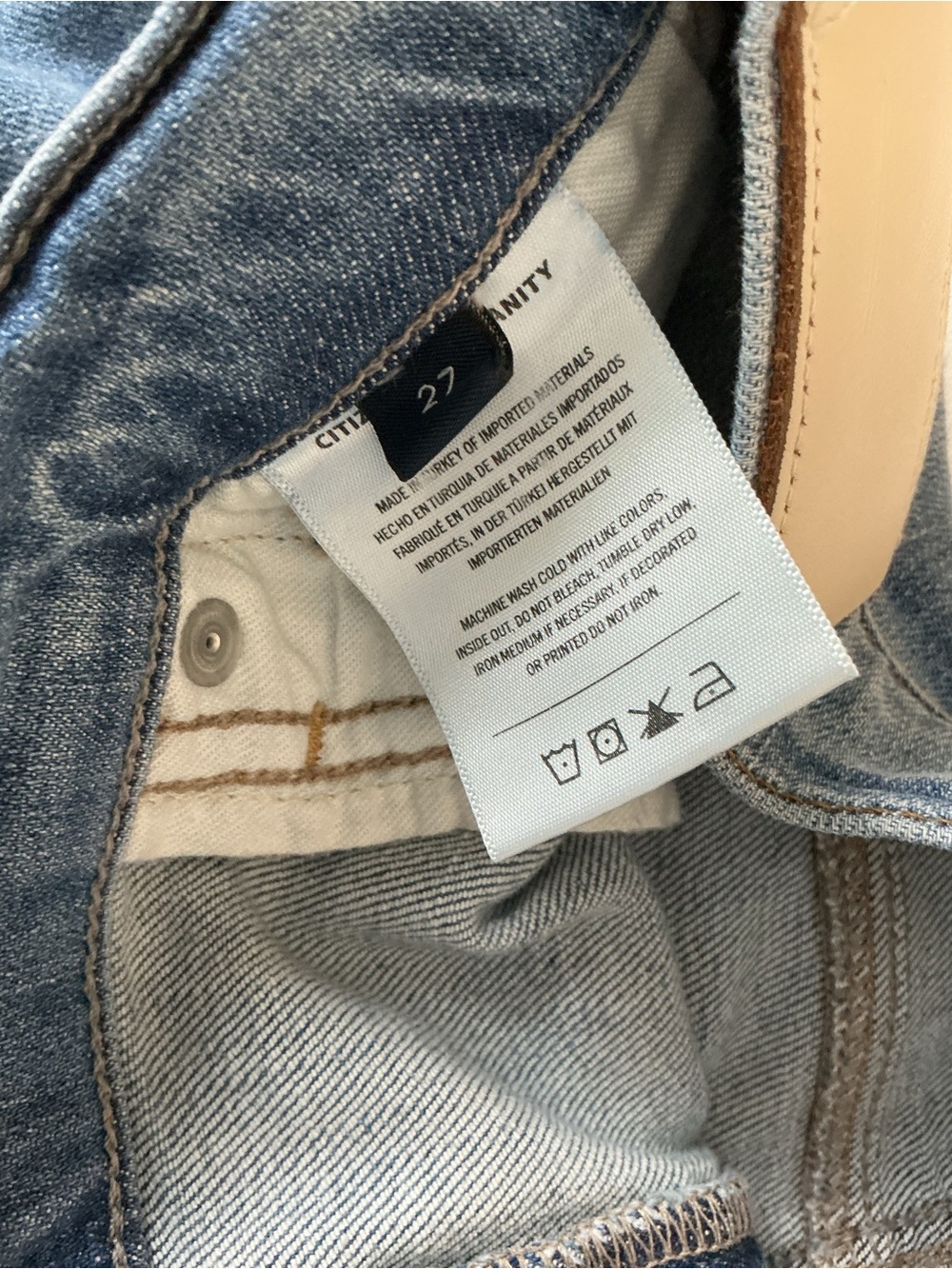 Citizens of Humanity Lyra High Rise Wide Leg Jeans 27 - Picture 7 of 11